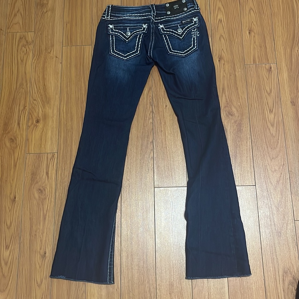 MISS ME low rise bootcut jeans